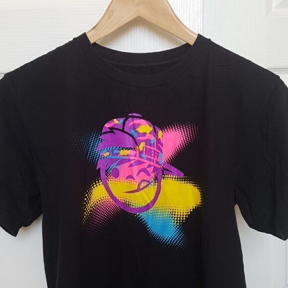 3/$20 Neff Funky leon colour black tee top - Picture 2 of 6